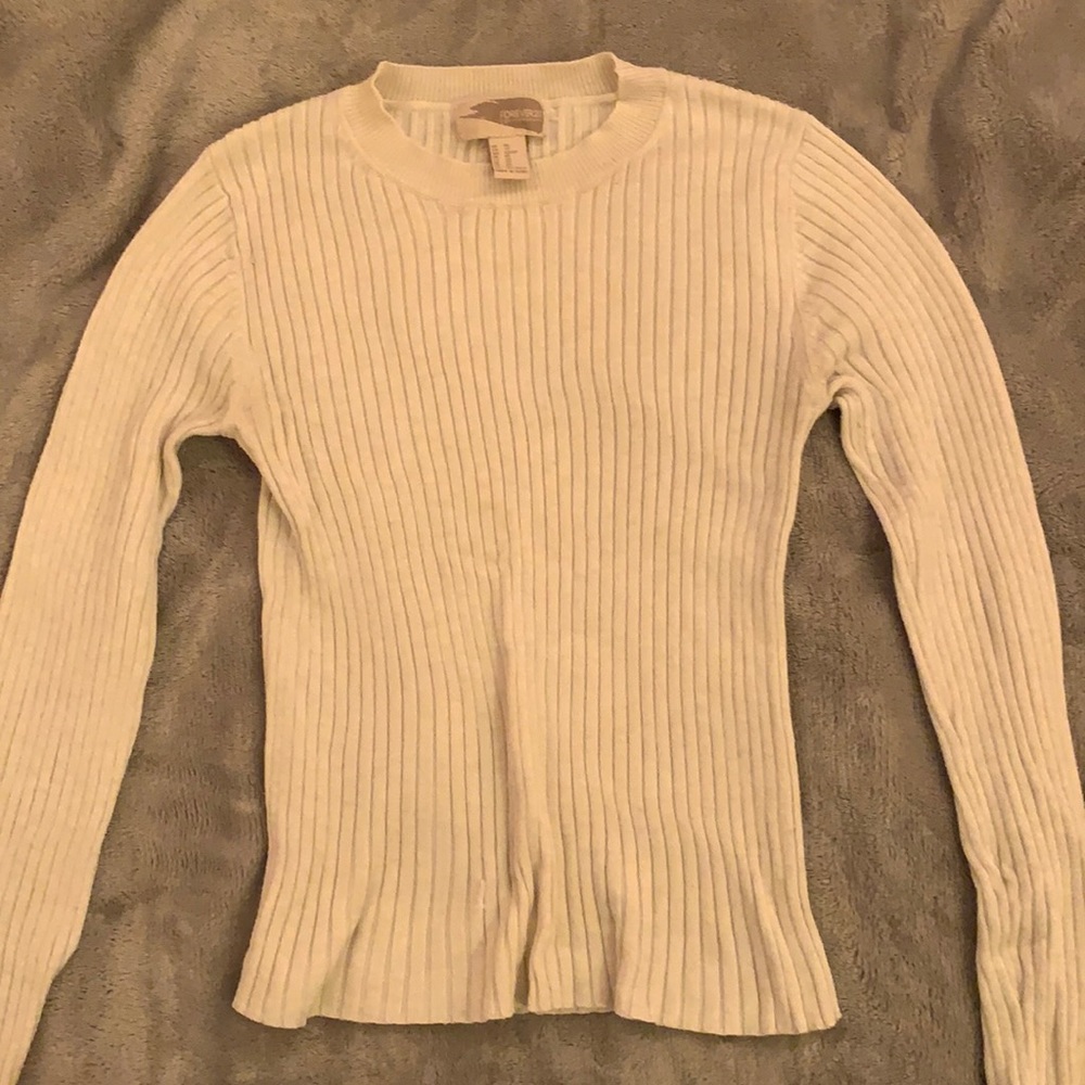 Ribbed Knit Sweater
